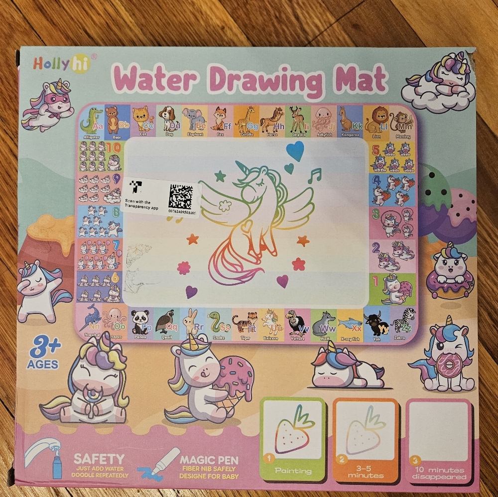 Water Drawing Mat for Kids - Multicolor